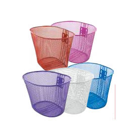 Canasta Mtb Acero Morado