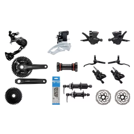Grupo Shimano Altus 3X9 Vel...